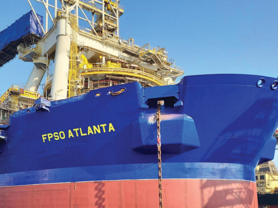 FPSO Atlanta Installation and Hook-Up